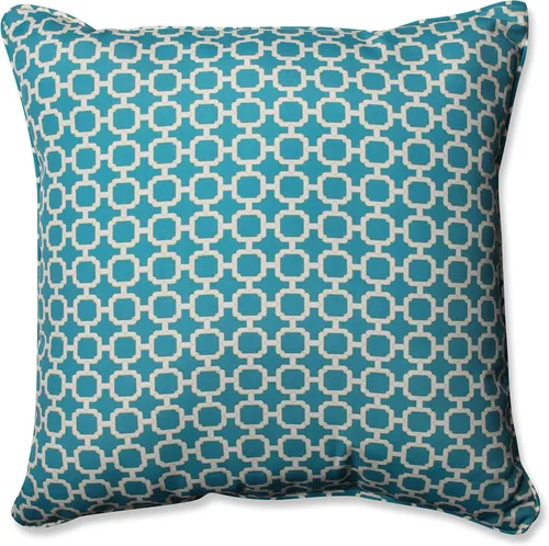 Miniatura 26 de Pillow Perfect Trellis - Almohadas para interiores y exteriores, 2 unidades, lumbares, 11.5 x 18.5 pulgadas, color negro