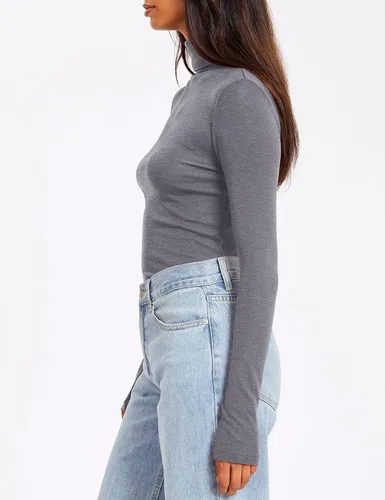 Miniatura 3 de Camisas de manga larga de cuello alto para mujer, 3 piezas, cuello alto, moda de otoño, 2023, ajuste delgado, ropa interior térmica de invierno