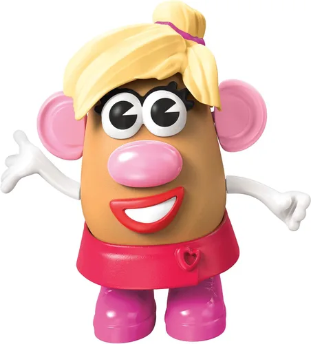 Cabeza de Mr. Potato y Cabeza de Mrs Potato, set con 12 partes y piezas, juguetes para niños y niñas de 2 años en adelante