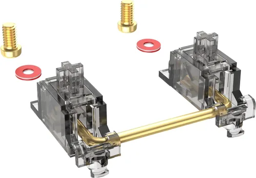 Miniatura 13 de Estabilizador DUROCK V3, estabilizadores de tornillo con cables de 2u 6.25u 7u, estabilizadores de teclado de montaje en PCB para teclados mecánicos