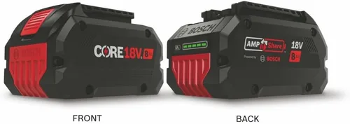 Miniatura 5 de Bosch GXS18V-12N14 Kit de inicio de 18V con (1) batería de alta potencia CORE18V® de 8 Ah y (1) cargador de batería rápido