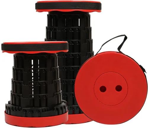 Miniatura 11 de Taburete plegable 2025, taburete plegable mejorado para adultos, ligero, resistente, ajustable, portátil, asiento plegable, taburetes resistentes