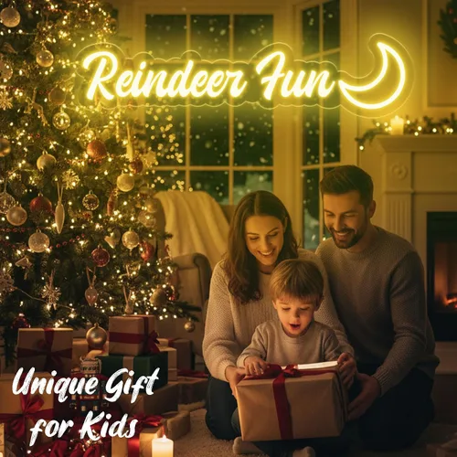 Miniatura 3 de Letreros de neón personalizados Sparklove para decoración de pared, regalos para niñas para decoración de habitación, regalo de Navidad para niñas