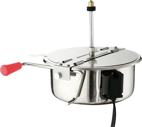 Miniatura 8 de Superior Popcorn Company - Máquina para hacer palomitas de maíz con carrito, hace aproximadamente 3 galones por lote, (8 onzas, rojo)