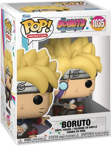 Miniatura 2 de POP Boruto: Naruto The Next Generation - Figura de vinilo de Boruto con marcas de Funko (paquete con funda protectora de caja compatible)