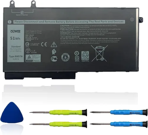 Miniatura 15 de 7WNW1 - Batería de repuesto para laptop Dell Latitude 5424 Rugged Extreme, Latitude 5420 Rugged Extreme, Latitude 7424 Rugged Extreme P85G P85G001