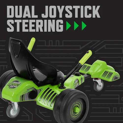 Miniatura 4 de Huffy Green Machine Vortex 12V Juguete de montar con batería, ideal para mayores de 8 años, fácil de operar, marco ajustable, diversión sin fin