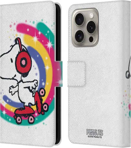 Miniatura 115 de Head Case Designs Funda de piel con licencia oficial de Peanuts Beach Surf Snoopy Boardwalk Airbrush compatible con Apple iPhone 11