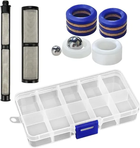 246385 246384 287032 Juego de filtros Kit de reemplazo de colector de bomba para Graco 390 395 490 495 495 595 3400 pulverizador, 244194 Kit de