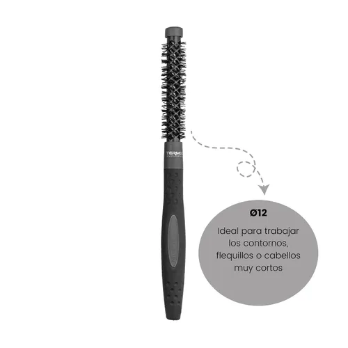 Miniatura 2 de Termix Evolution Plus 0.472 in- Cepillo para cabello grueso con cerdas ionizadas para cabello grueso y difícil de manejar