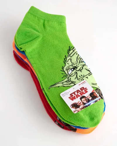 Miniatura 2 de STAR WARS Men's 5 Pack No Show Socks