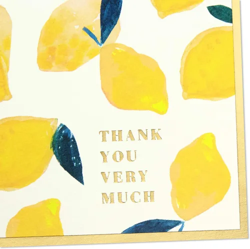 Miniatura 4 de Hallmark Surtido de tarjetas de agradecimiento en caja y en blanco (cuatro diseños tropicales surtidos, 40 tarjetas de notas y sobres)
