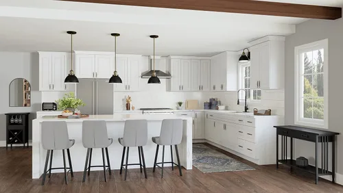 Miniatura 9 de Design House Brookings Shaker 561316 - Armario de cocina con base sin ensamblar, 9 pulgadas de ancho x 24 pulgadas de profundidad x 34.5 pulgadas