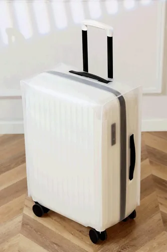Miniatura 2 de 20 22 24 28 pulgadas equipaje cubierta protector bolsa EVA plástico transparente maleta cubierta protectores viaje equipaje manga protector