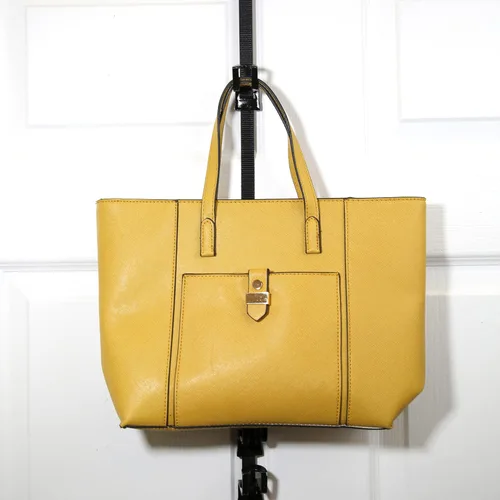 Miniatura 6 de Perfect Curve Organizador de Bolso y Monedero Sostiene hasta 9 Bolsos Organizador Sobre Puerta para Bolsos y Monederos Clips Ajustables 1