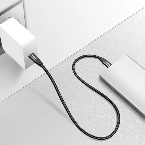 Miniatura 5 de Fasgear Cable USB C a Micro USB de 1m de Nylon Trenzado Tipo C a Micro USB Compatible con Galaxy S7/S6, HTC One/10 y Más (Negro, 3ft)