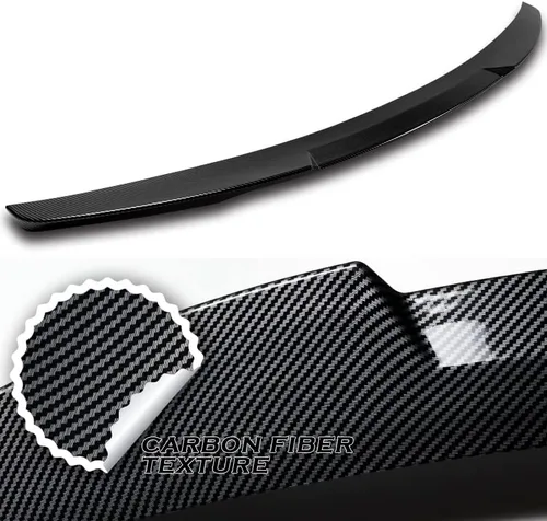 Miniatura 2 de HYPERSPEED W-Power - Kit de labio trasero para alerón de maletero, ABS, estilo V, apto para Mazda 6 Mazda6 2018, 2019, 2020, 2021, accesorios