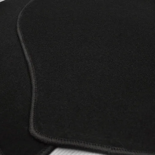 Miniatura 4 de Alfombrillas compatibles con Honda Civic Coupe 2012-2015, 4 alfombras delanteras de nailon negro para protección de suelo interior IKON MOTORSPORTS