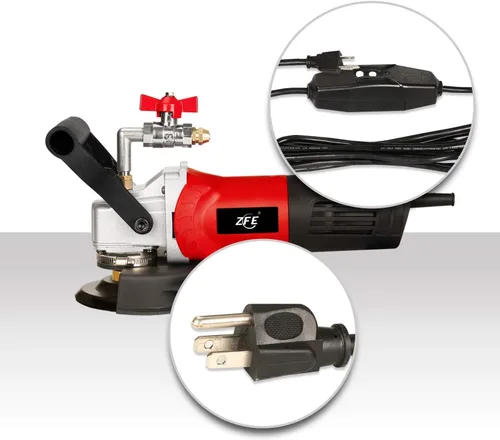 Miniatura 6 de 800W/110V Pulidora/Lijadora de Velocidad Variable de 4 Pulgadas en Húmedo y Almohadillas de Pulido de Diamante para Granito Pulidoras de Hormigón