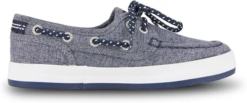 Miniatura 5 de Nautica Spinnaker - Mocasines casuales para niños con 2 ojos de encaje (niño pequeñoniño grande)