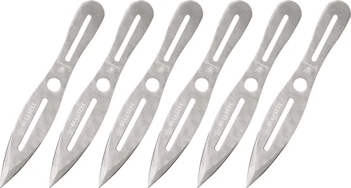 Miniatura 8 de Smith & Wesson Productos de lanzamiento Bullseye con diseño de acero inoxidable de tang completo y fundas protectoras de nylon para recreación