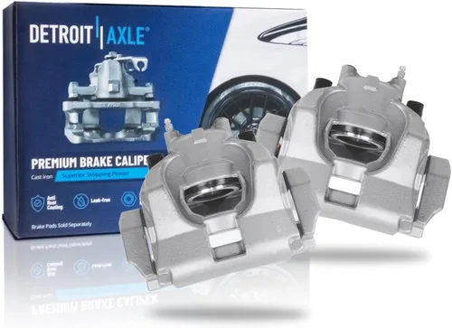 Miniatura 131 de Detroit Axle - 4 pinzas de freno para Honda Element 2003-2011 Pinzas de freno de disco con soportes 2004 2005 2006 2007 2008 2009 2010 reemplazo