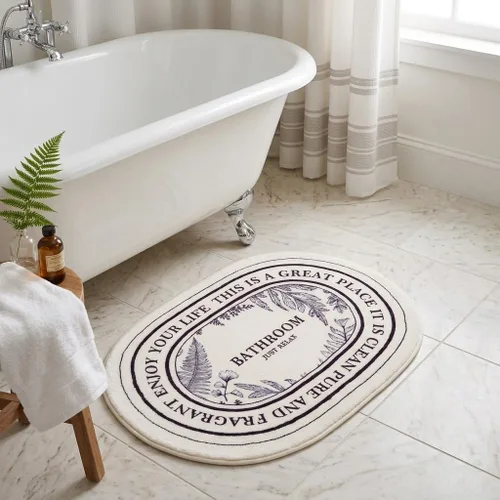 Alfombra de baño en blanco y negro de 20 x 32 pulgadas, súper suave y afelpada, bonita alfombra de baño estética antideslizante, lavable a máquina