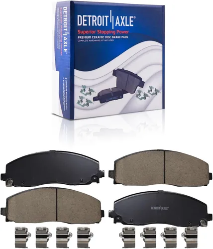 Miniatura 17 de Detroit Axle - Kit de freno delantero para Chevrolet Impala Monte Carlo Buick LeSabre Riviera Park Avenue Cadillac DeVille Olds Intrigue, Pinza