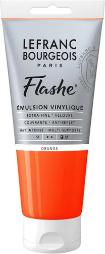 Miniatura 43 de Lefranc Bourgeois Flashe - Pintura de vinilo, tubo de 2.7 onzas, color blanco