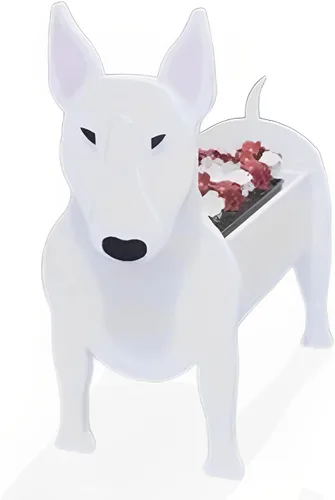 Miniatura 23 de Macetero de flores para perros, regalos para mujeres, bonitas macetas de PVC para perros, macetas para interiores y exteriores, maceta de jardín