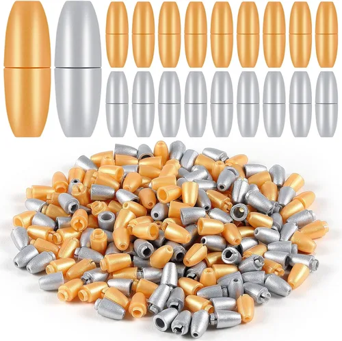 Miniatura 8 de WILLBOND 100 cierres separables para collares, cierres de pulsera de seguridad de plástico para cordón, conectores de barril de cuentas para Negro