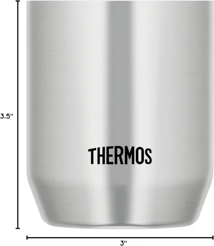 Miniatura 9 de Thermos JDH-280P S - Vaso aislado al vacío, 9.5 fl oz, acero inoxidable, juego de 2
