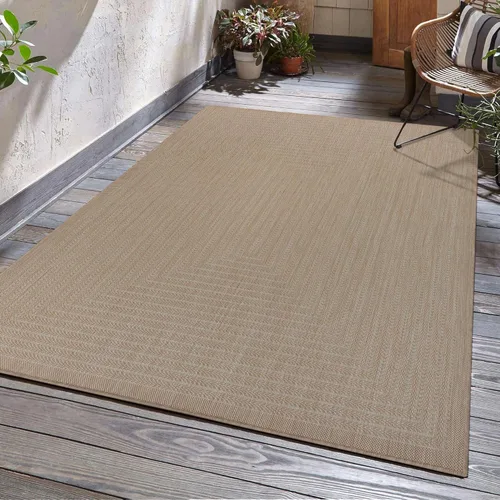 Miniatura 17 de Adiva Rugs Alfombra de área para interiores y exteriores, resistente a la intemperie, fácil de limpiar, resistente a las manchas para comedor, patio
