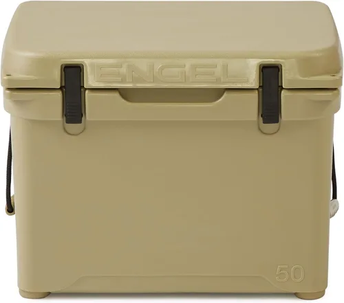 Miniatura 2 de Engel Enfriadores ENG50 Caja de hielo moldeada rotacionalmente duradera de alto rendimiento para 60 latas para acampar, cazar y pescar