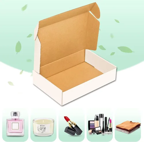 Miniatura 6 de Paquete de 50 unidades, caja de envío pequeña, caja blanca (5 x 5 x 2)