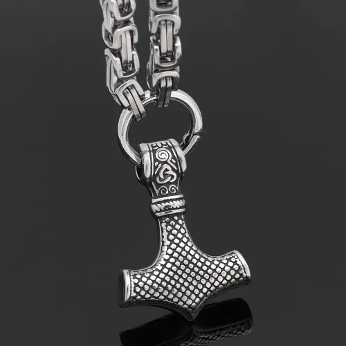 Miniatura 4 de GuoShuang - Colgante de acero inoxidable 316L con cadena de rey