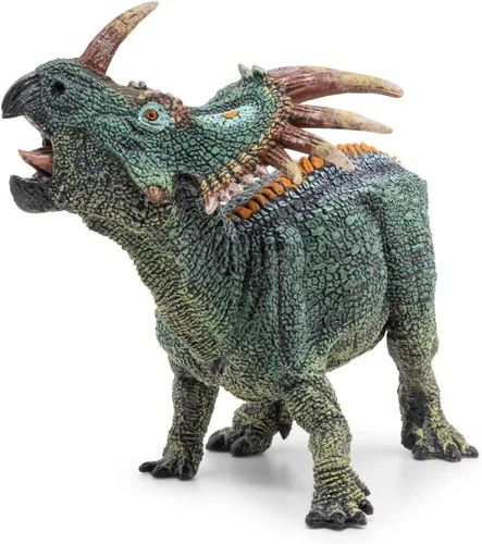 Miniatura 5 de Papo - Figura realista de dinosaurio de Styracosaurus - A partir de 3 años - Colección de dinosaurios - Juego educativo de dinosaurio herbívoro