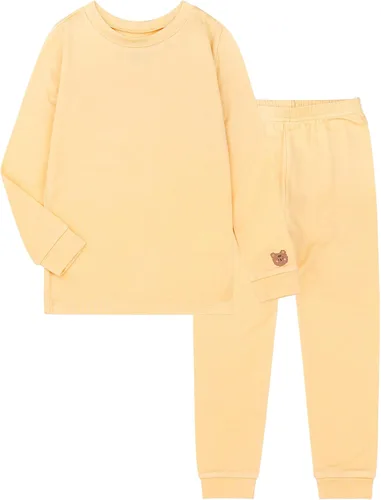 mollimelli friends Conjunto de pijama de modal de 2 a 15 años, ajuste cómodo, sólido, para niños, adolescentes, niñas y niños