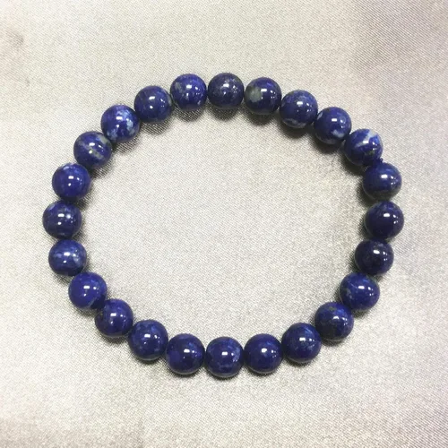Miniatura 640 de Gem Avenue Handmade Round Bead Stretch Bracelet Unisex Natural Stone Beaded Jewelry for Men & Women, Elastic Wristband for Daily Wear