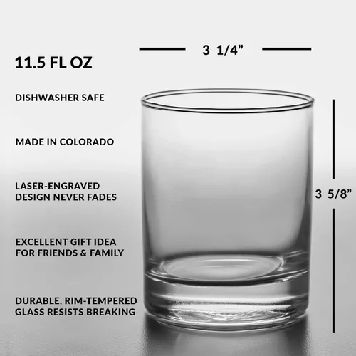 Miniatura 2 de Vaso de whisky grabado personalizado