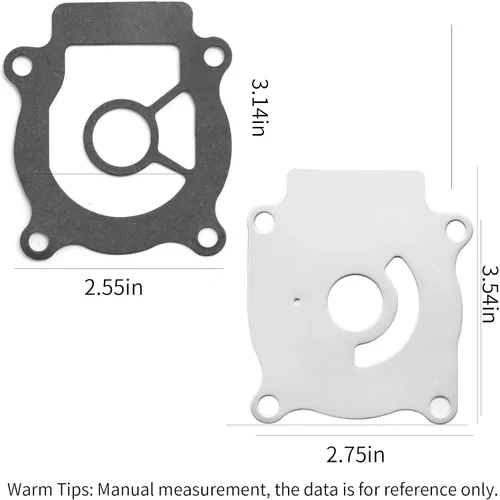 Miniatura 6 de 17400-96353 Kit de reparación del impulsor de bomba de agua, apto para Suzuki Outboard 20 25 30 35 40 50 HP DT20 DT25 DT30 DF25 DF30 DF40 DF50 DT25C