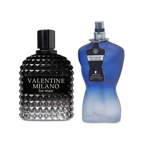 Miniatura 8 de AFLUXE Azura Noir Colonia para hombre, perfume picante amaderado, 3.4 fl oz, fragancia de larga duración con cítricos frescos y vetiver, uso diario