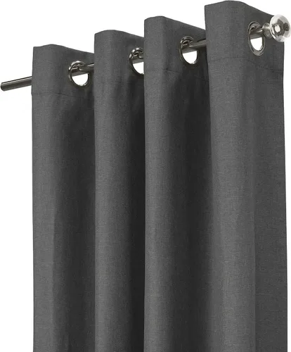 Miniatura 3 de Loft Living Elba Total Blackout - Panel de cortina texturizada, 52 x 84 pulgadas, color carbón