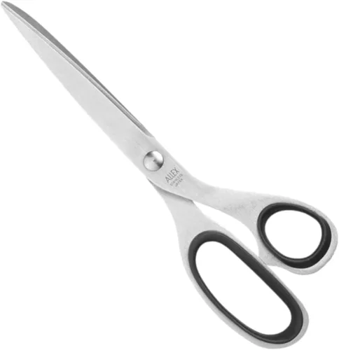 ALLEX Tijeras japonesas de oficina de 7.8 pulgadas – Tijeras multiusos extra grandes para escritorio, hogar y uso escolar, diseño de acero 7.8" (Xl)