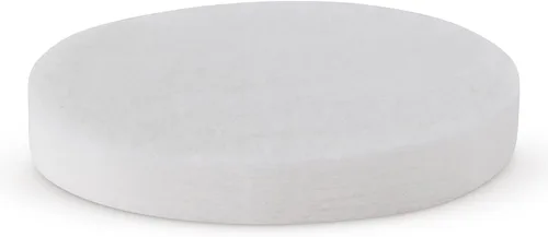 Miniatura 5 de Cojín de asiento reversible redondo de 18 pulgadas para exteriores, cemento