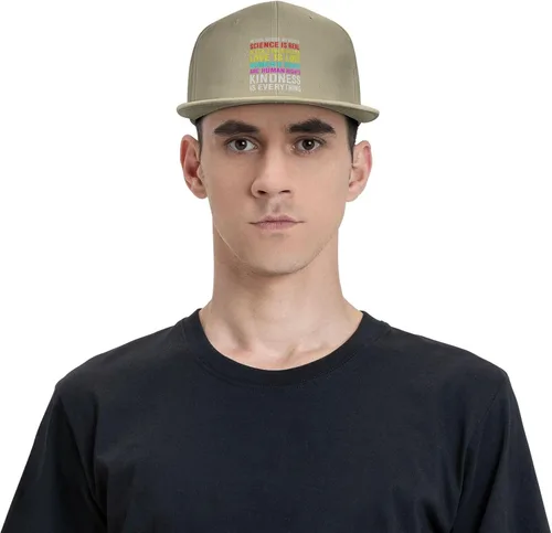 Miniatura 61 de Pride Flag in This House We Believe Science is Real Black Lives Matter Baseball Hats for Men Dad Hat,Black