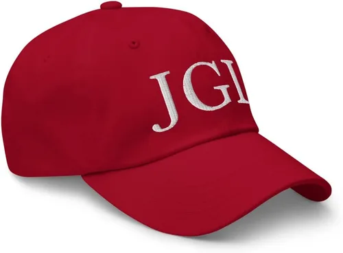 Miniatura 4 de JGL Gorra bordada blanca sin estructurar 6 paneles baja corona Chapo Guzman Chapito 701 ajustable