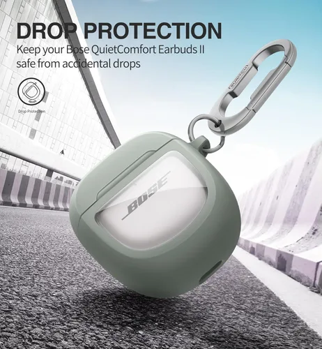 Miniatura 3 de SURITCH Fundas Protectoras para Auriculares Bose QuietComfort Earbuds II 2022 / QuietComfort Ultra/Ultra Earbuds 2ª Generación, Funda a Prueba