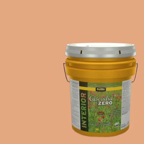 Miniatura 14 de Rodda Paint CASCADIA ZERO - Pintura plana e imprimación para interiores en uno, cuarto de galón, crema de ballet