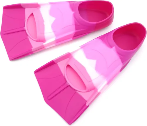 Miniatura 54 de Gugmoy Kids Swim Fins,Comfortable Silicone Flippers for Swimming and Diving,Size Suitable Beginners Kids Girls Boys Adults